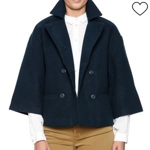 Short Camel peacoat